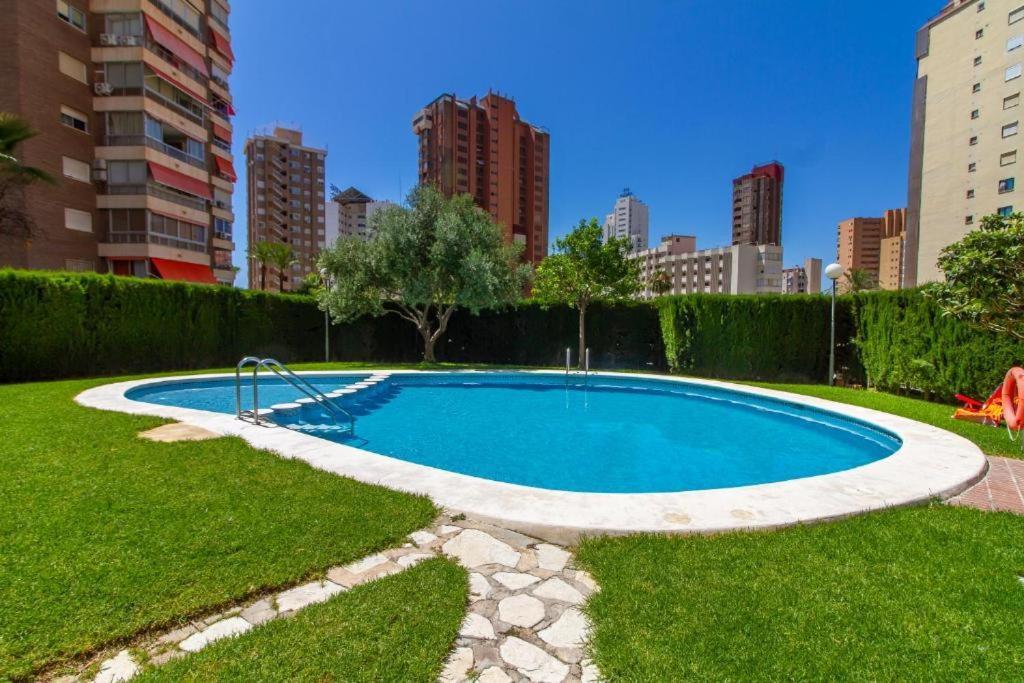 Sol Y Luz Apartamento Levante Centro Benidorm Bagian luar foto